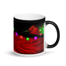 Load image into Gallery viewer, Skeleton RIP Matte Black Magic 11oz Coffee Mug