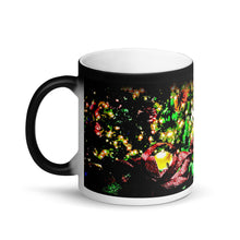 Load image into Gallery viewer, Merry Christmas Matte Black Magic 11oz Coffee Mug