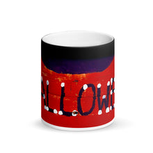 Load image into Gallery viewer, Red Halloween Banner Matte 11oz Coffee Mug