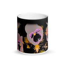 Load image into Gallery viewer, Pansy’s Revolution Matte Black Magic 11oz Coffee  Mug