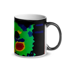 Load image into Gallery viewer, Green Teddy Bear Glossy Magic 11oz Coffee Mug