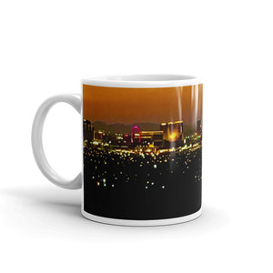 Las Vegas Skyline Sunset Coffee Mug