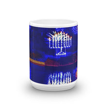 Load image into Gallery viewer, Jewish Menorah Mug