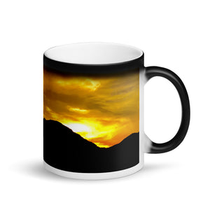 Sunrise Cafe Mountain 11oz Matte Coffee Mug