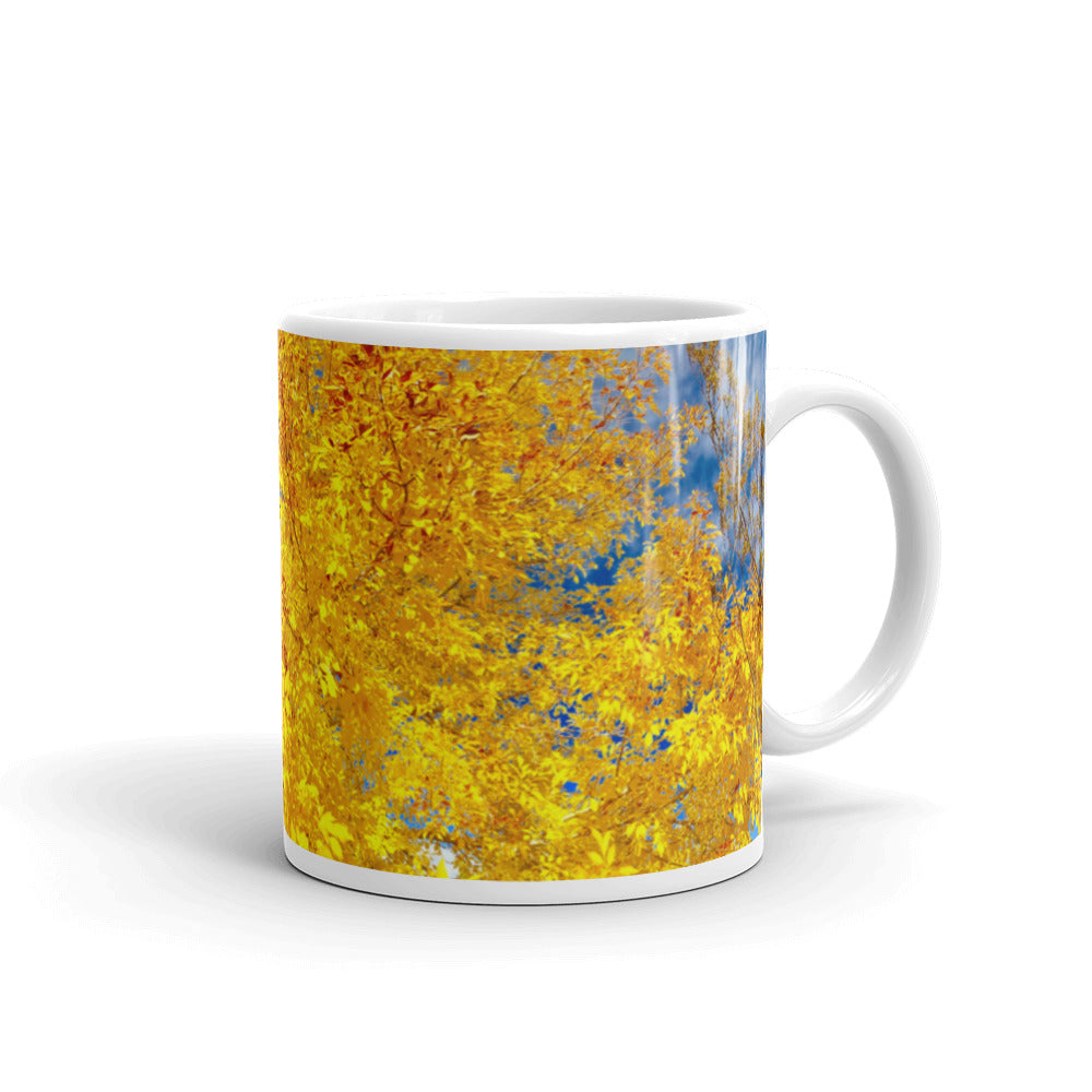 Yellow Fall Color Coffee Mug