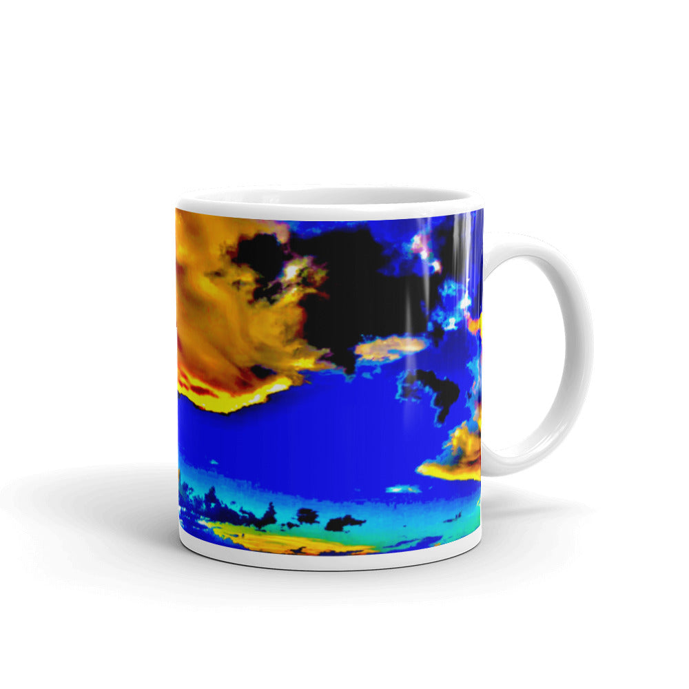 Exotic Sky Clouds Coffee Mug