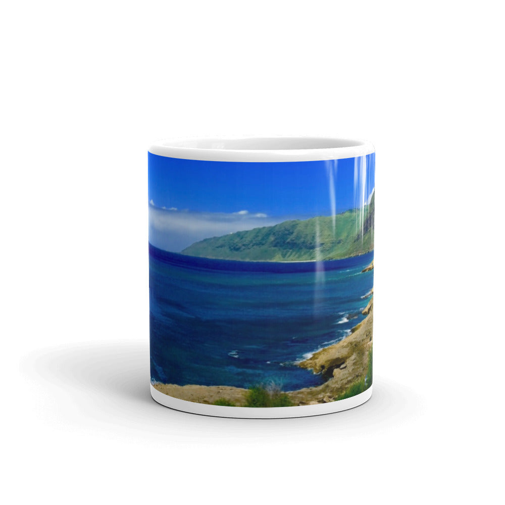 Hawaii Waialua  Coastline Mug