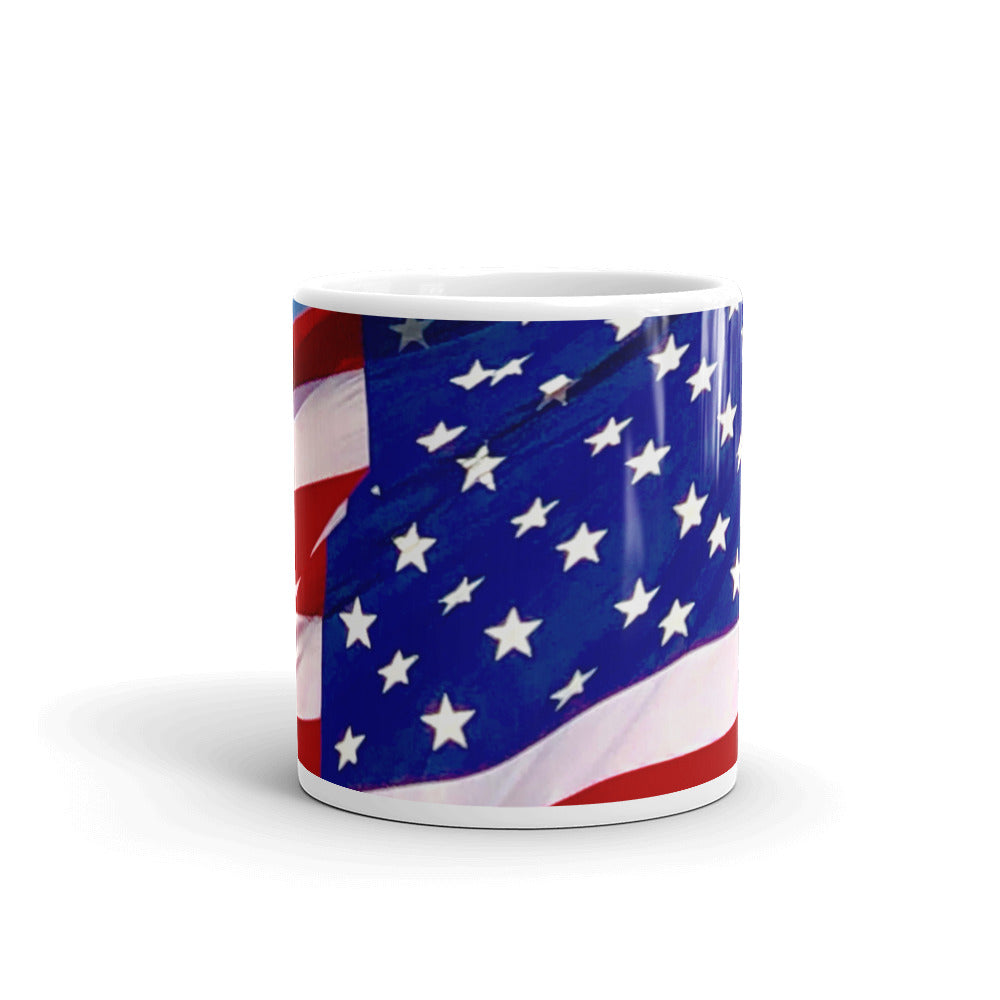 Brilliant American Flag Coffee Mug