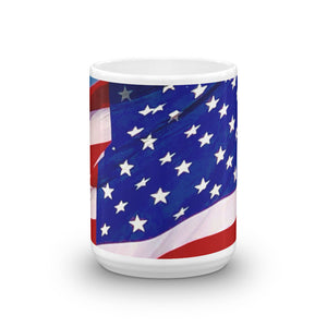 Brilliant American Flag Coffee Mug