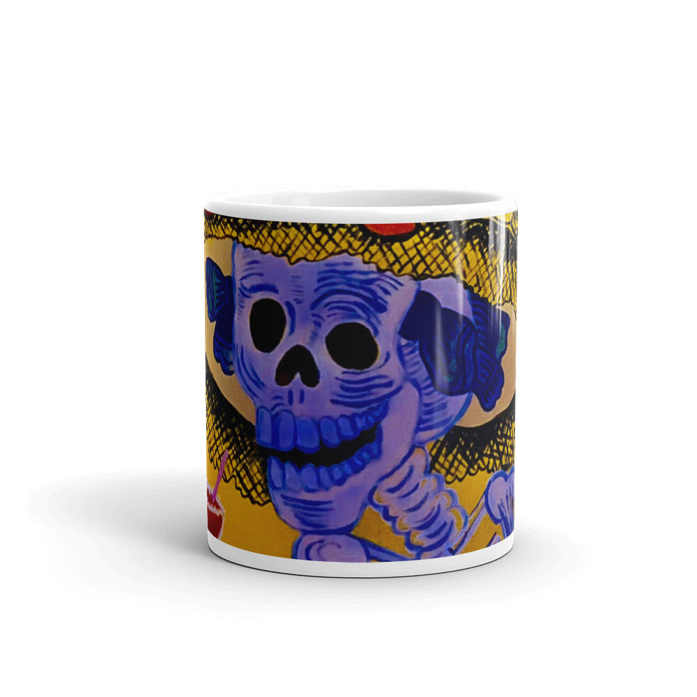 Hombre Skeleton Coffee Mug Drink