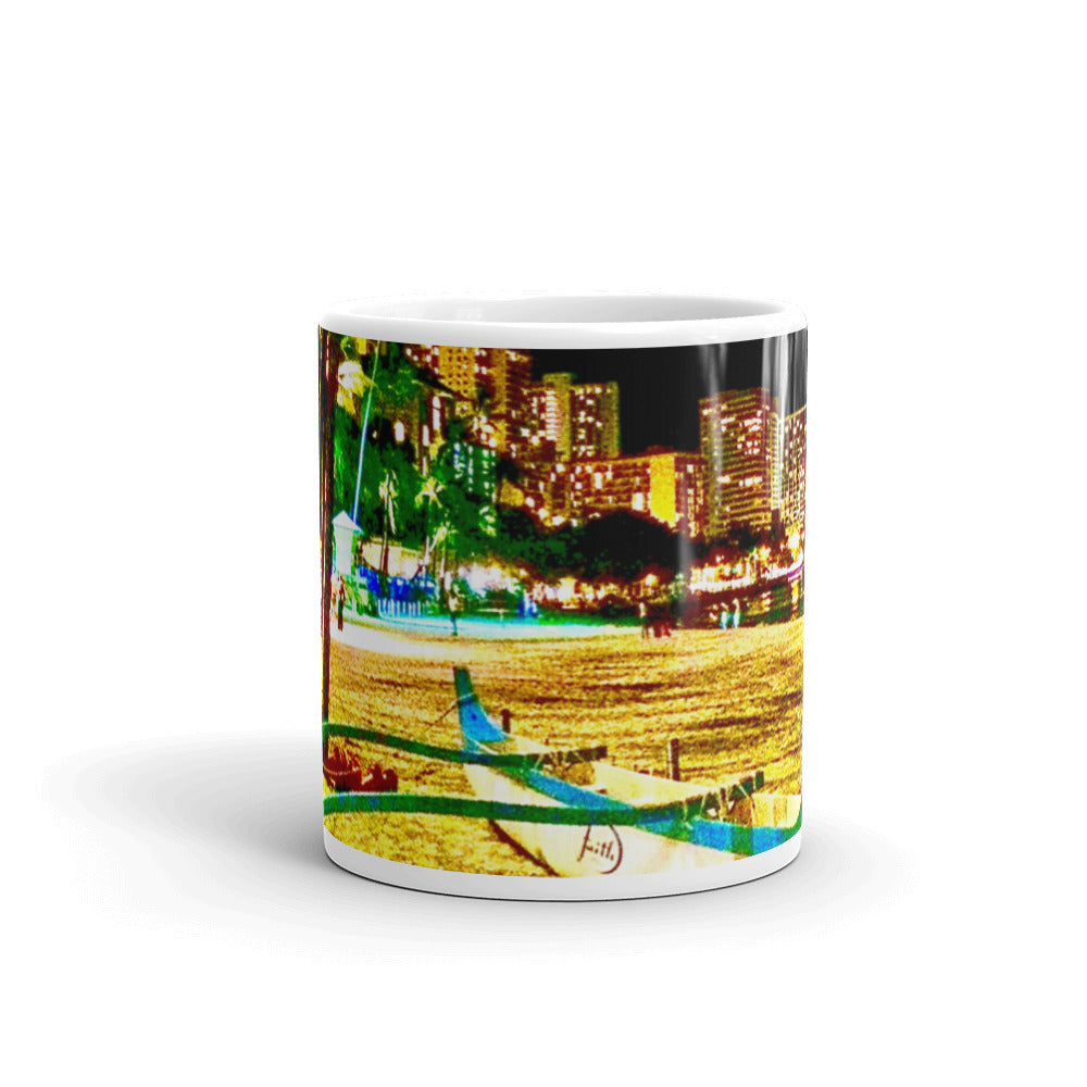 Waikiki Outrigger Mug