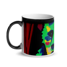 Load image into Gallery viewer, Green Teddy Bear Glossy Magic 11oz Coffee Mug