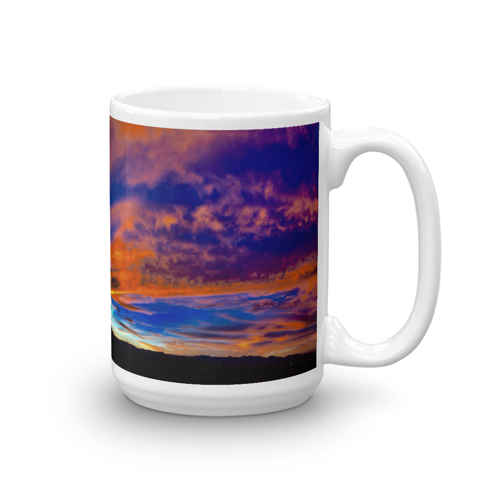 Sunset Of My Love 15oz Coffee Mug