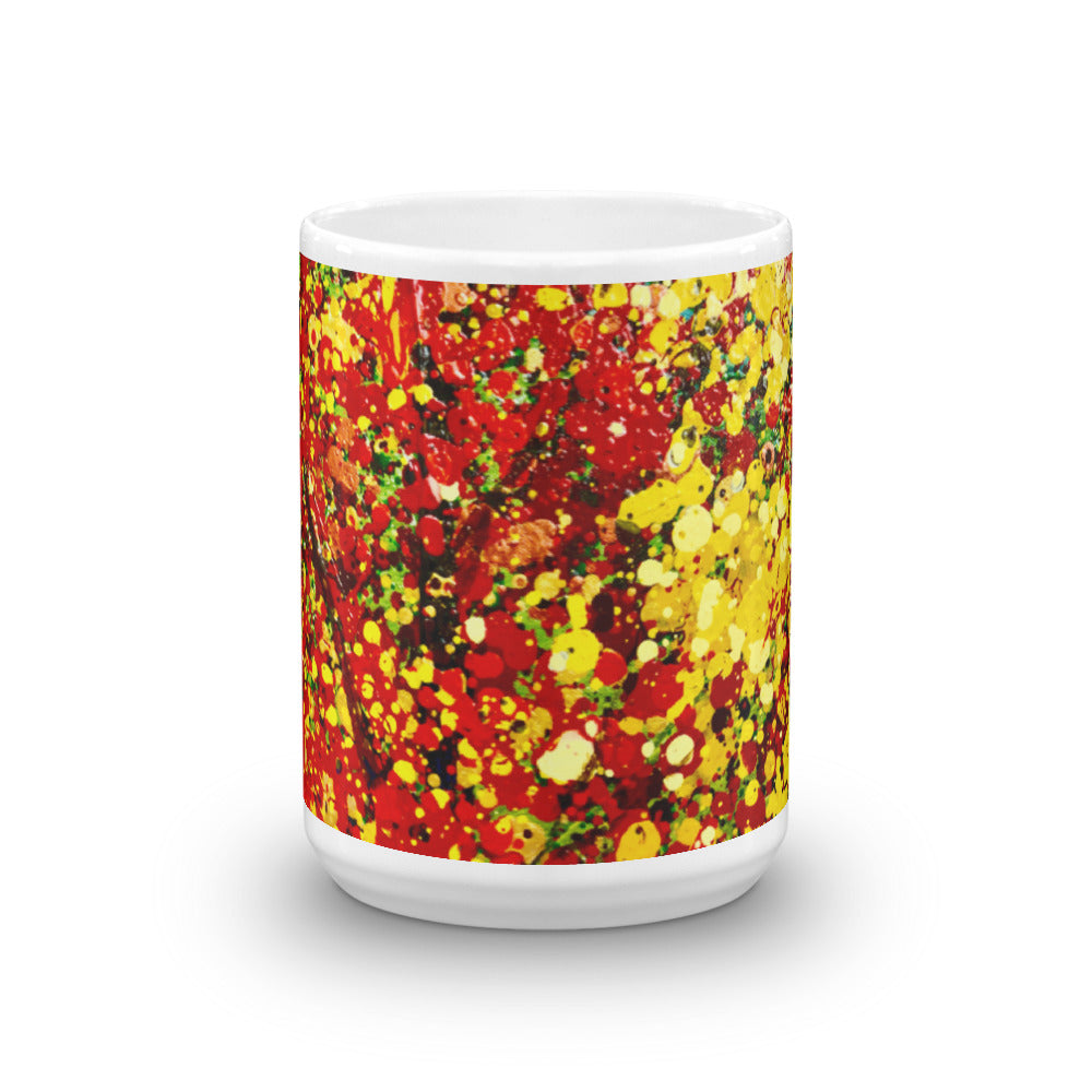 Red & Yellow Leaves Coffee Mug