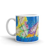 Load image into Gallery viewer, Map of Central America 11oz Coffee Mug