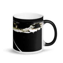 Load image into Gallery viewer, Stephaine Sunset Matte Black Magic 11oz Coffee Mug
