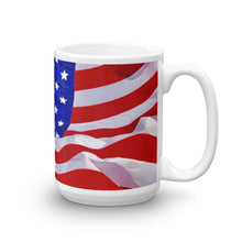 Load image into Gallery viewer, American Flag Wavy Coffee Mug