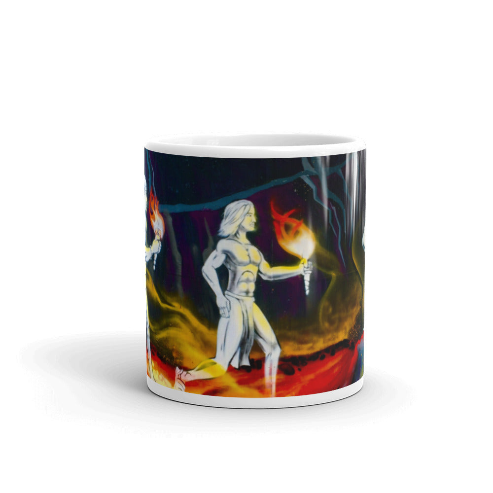 Hawaiian Warriors Running Coffee Mug