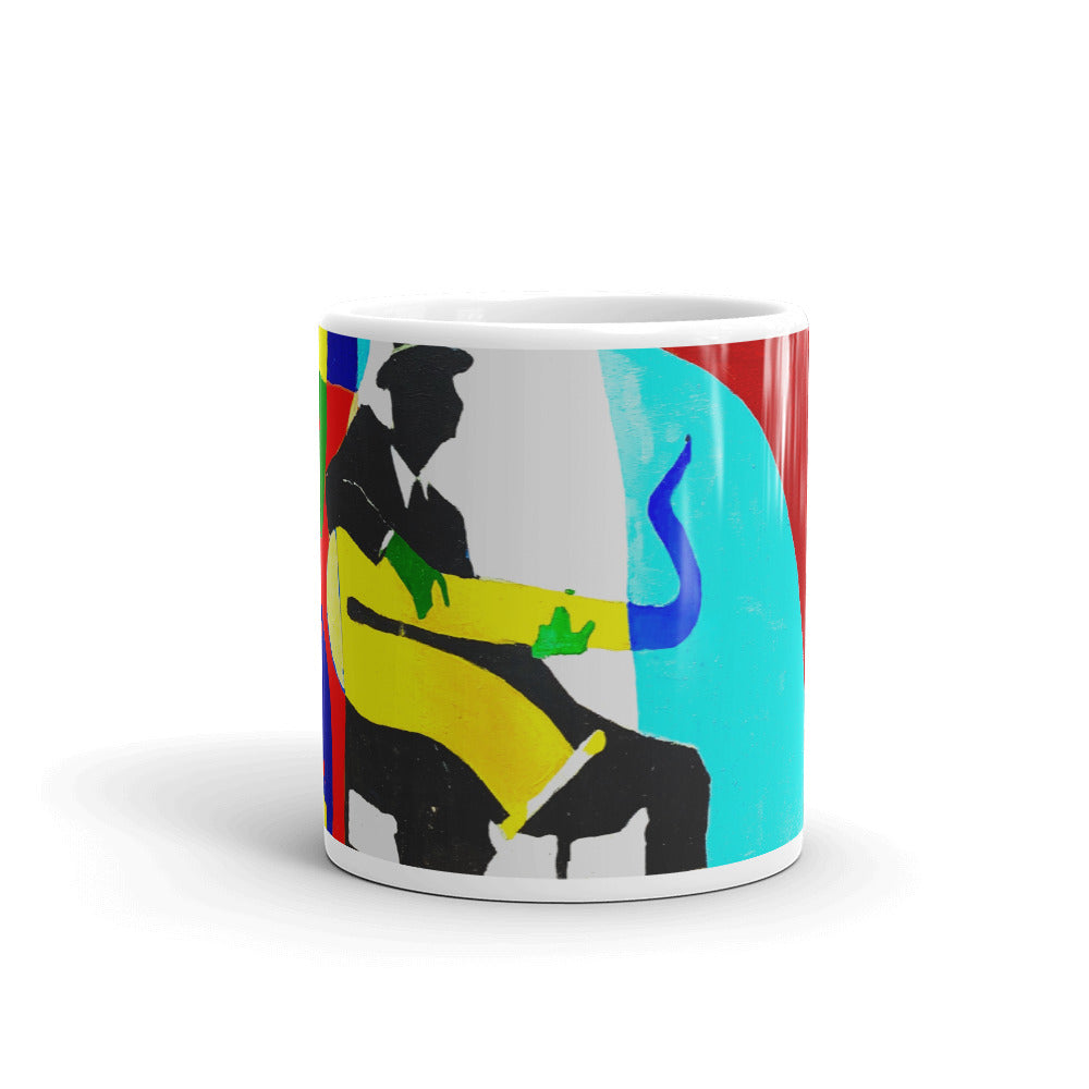 Saxophone  Man Mug