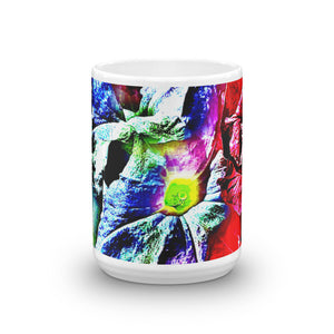 Multi Colored Pansies Mug