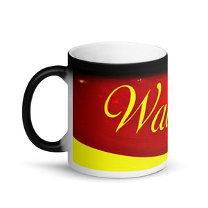 Waikiki Matte Black Magic 11oz Coffee Mug