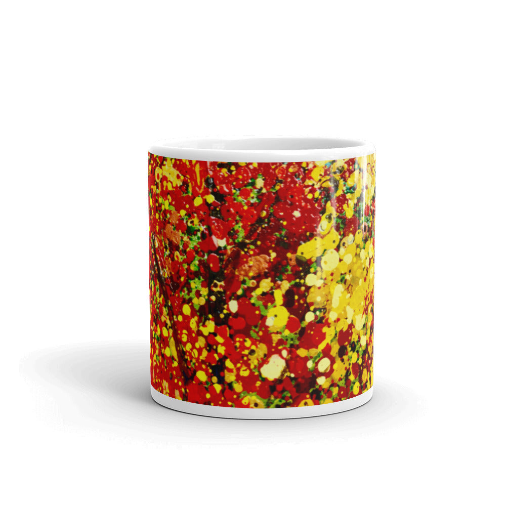 Red & Yellow Leaves Coffee Mug