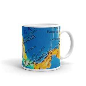 Map of Central America 11oz Coffee Mug