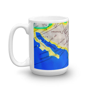 Map of Mexico 15oz Coffee Mug