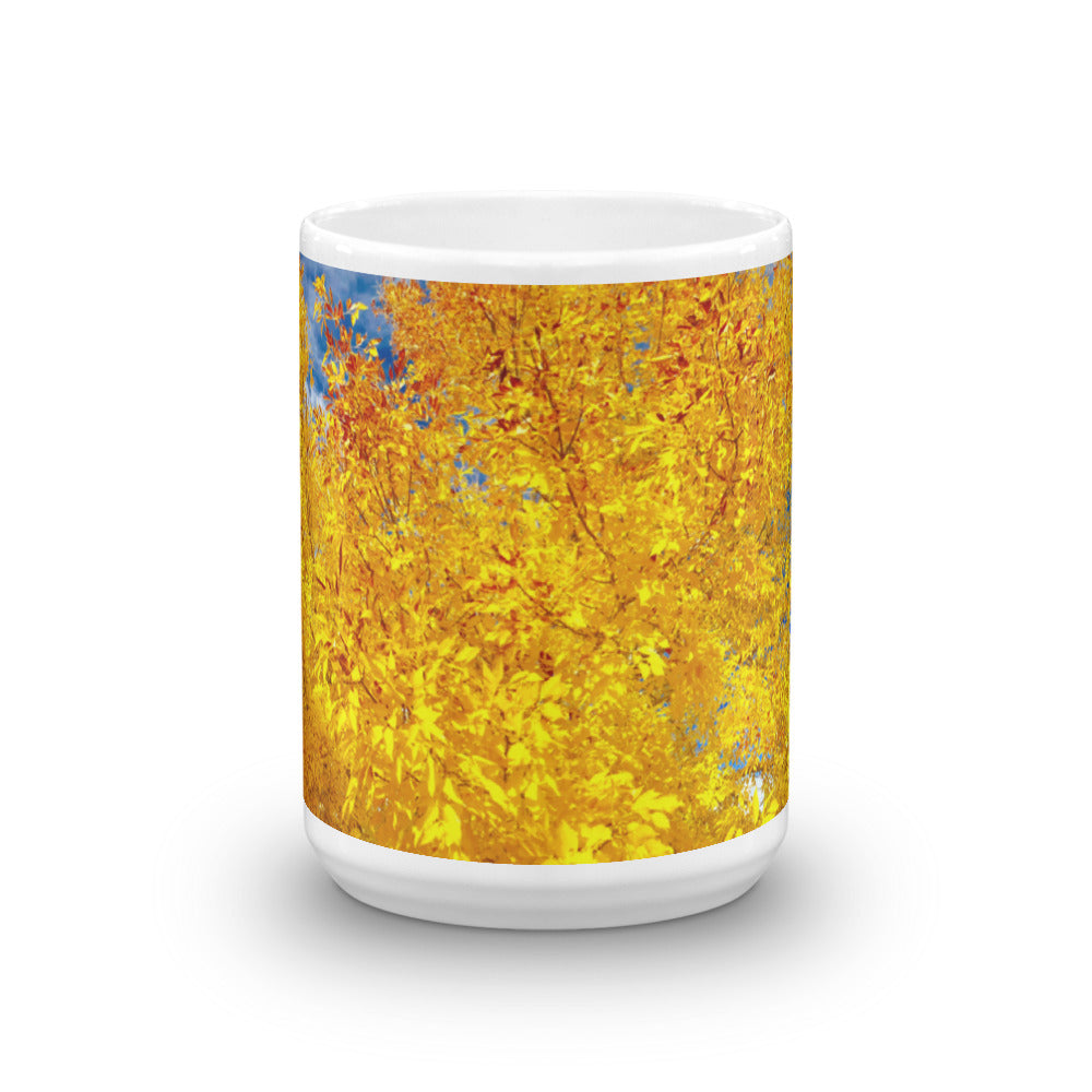 Yellow Fall Color Coffee Mug