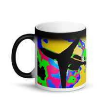 Load image into Gallery viewer, One of a Kind Plane Matte Black Magic 11oz Coffee  Mug