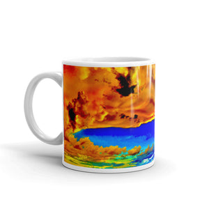 Exotic Sky Clouds Coffee Mug