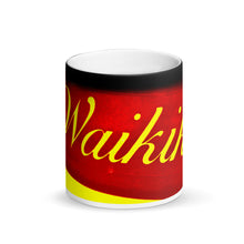 Load image into Gallery viewer, Waikiki Matte Black Magic 11oz Coffee Mug