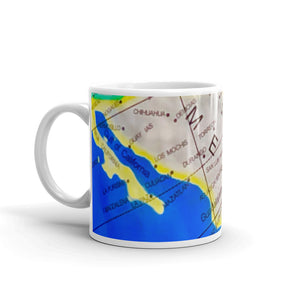 Map of Mexico 11oz Coffee Mug