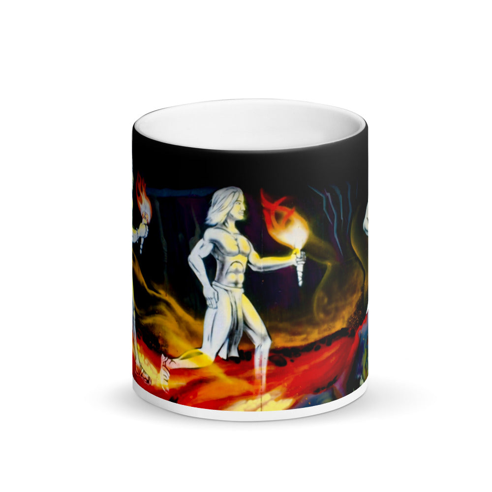 Hawaiian Warriors Running Matte 11oz Coffee Mug