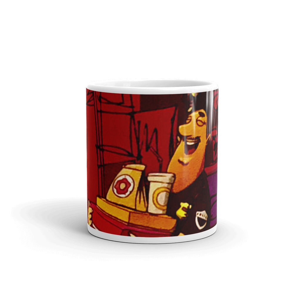 Who Wants Coffee & Doughnuts Coffee Mug