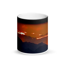 Load image into Gallery viewer, Sunset Carnegie 11oz Matte Black Magic Coffee  Mug