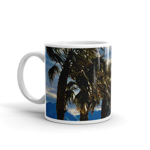 Palm Trees Glistening 11oz Coffee Mug