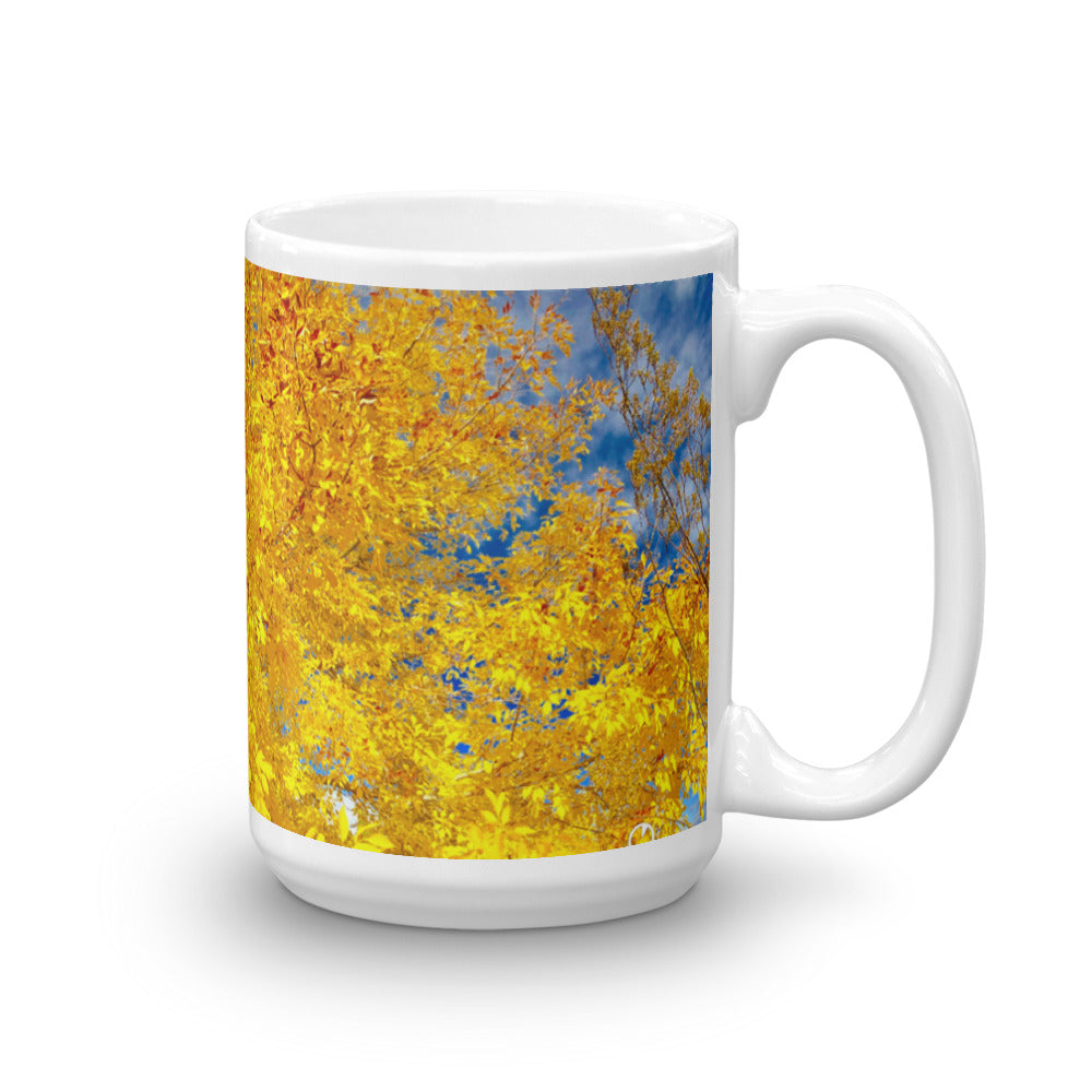 Yellow Fall Color Coffee Mug