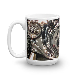 Motorcycle Headlights Coffee Mug
