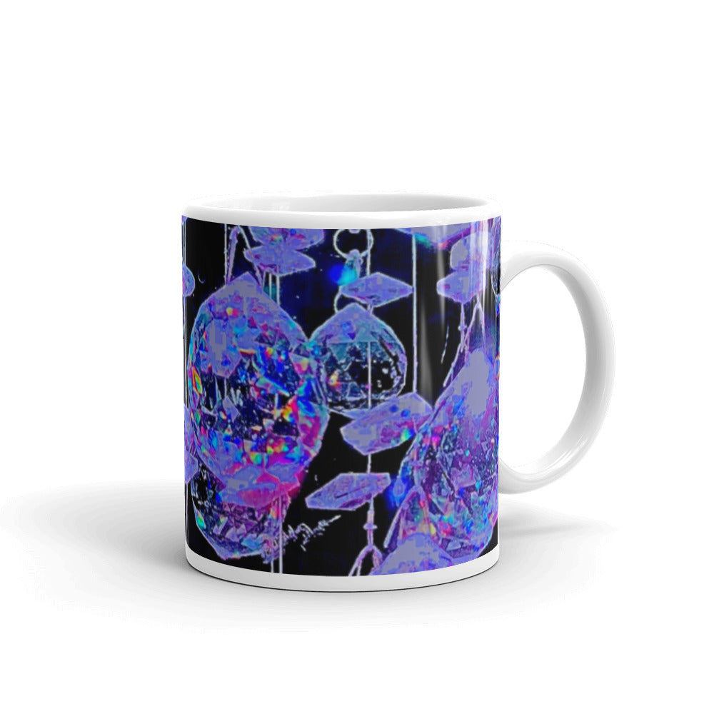 Purple Purple Crystals  Mug