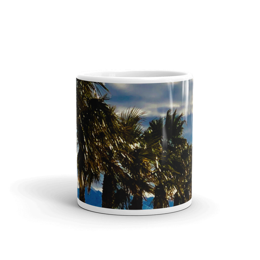 Palm Trees Glistening 11oz Coffee Mug