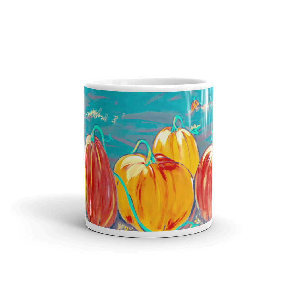 Yellow Brick Road Pumpkins Coffee Mug