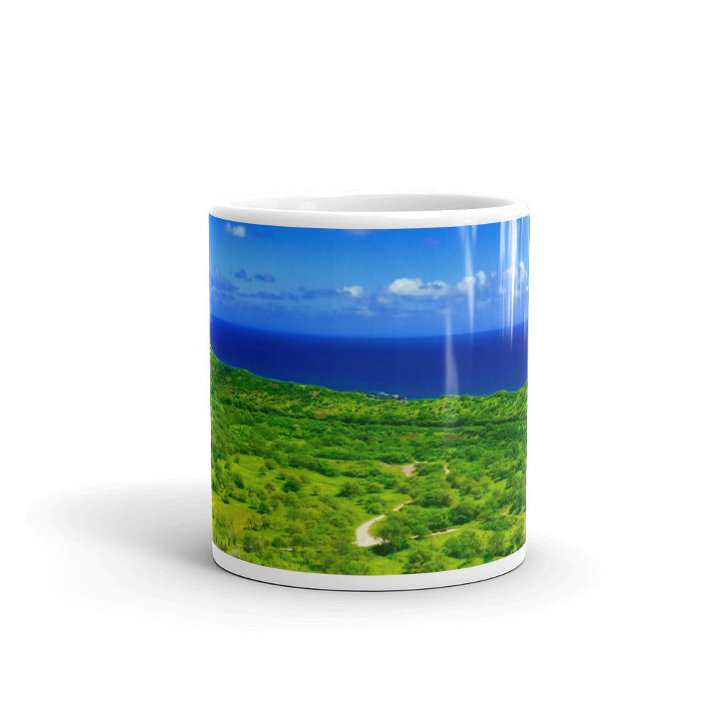 Diamond Head North Crater View Mug