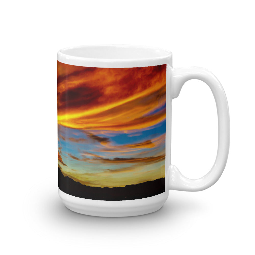 Sunset Dramatically Beautiful 15oz Coffee Mug