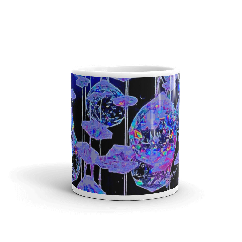 Purple Purple Crystals  Mug