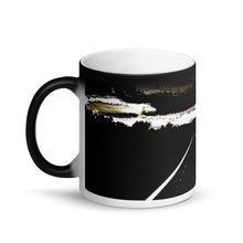 Load image into Gallery viewer, Stephaine Sunset Matte Black Magic 11oz Coffee Mug