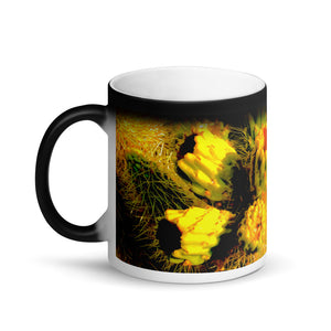 Cacti 11oz Matte Black Magic Coffee Mug