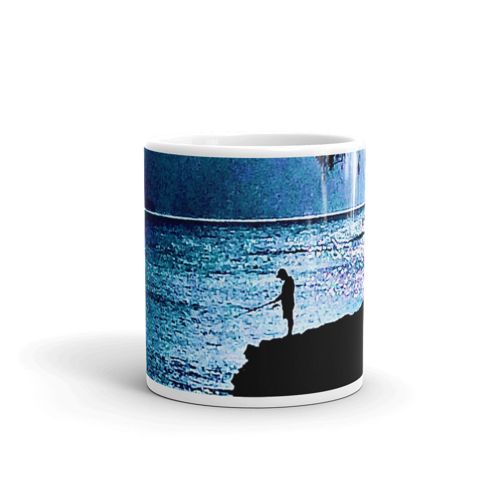 Fishing Alone Mug