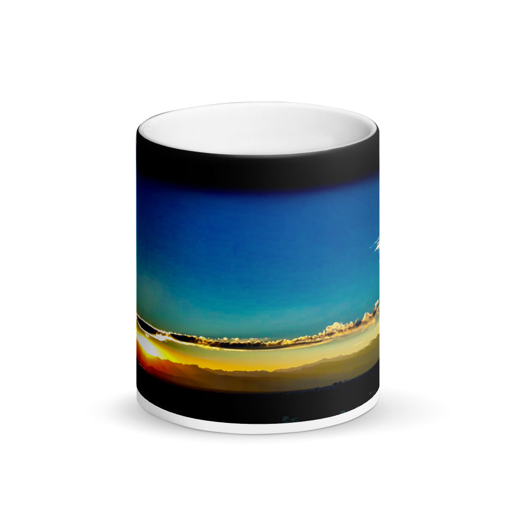 Blue Sky Sunset 11oz Matte Coffee Mug