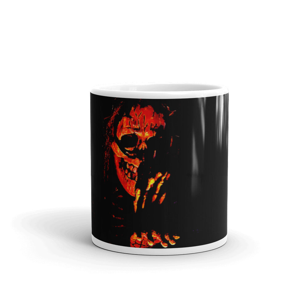 Red Skeleton Mug